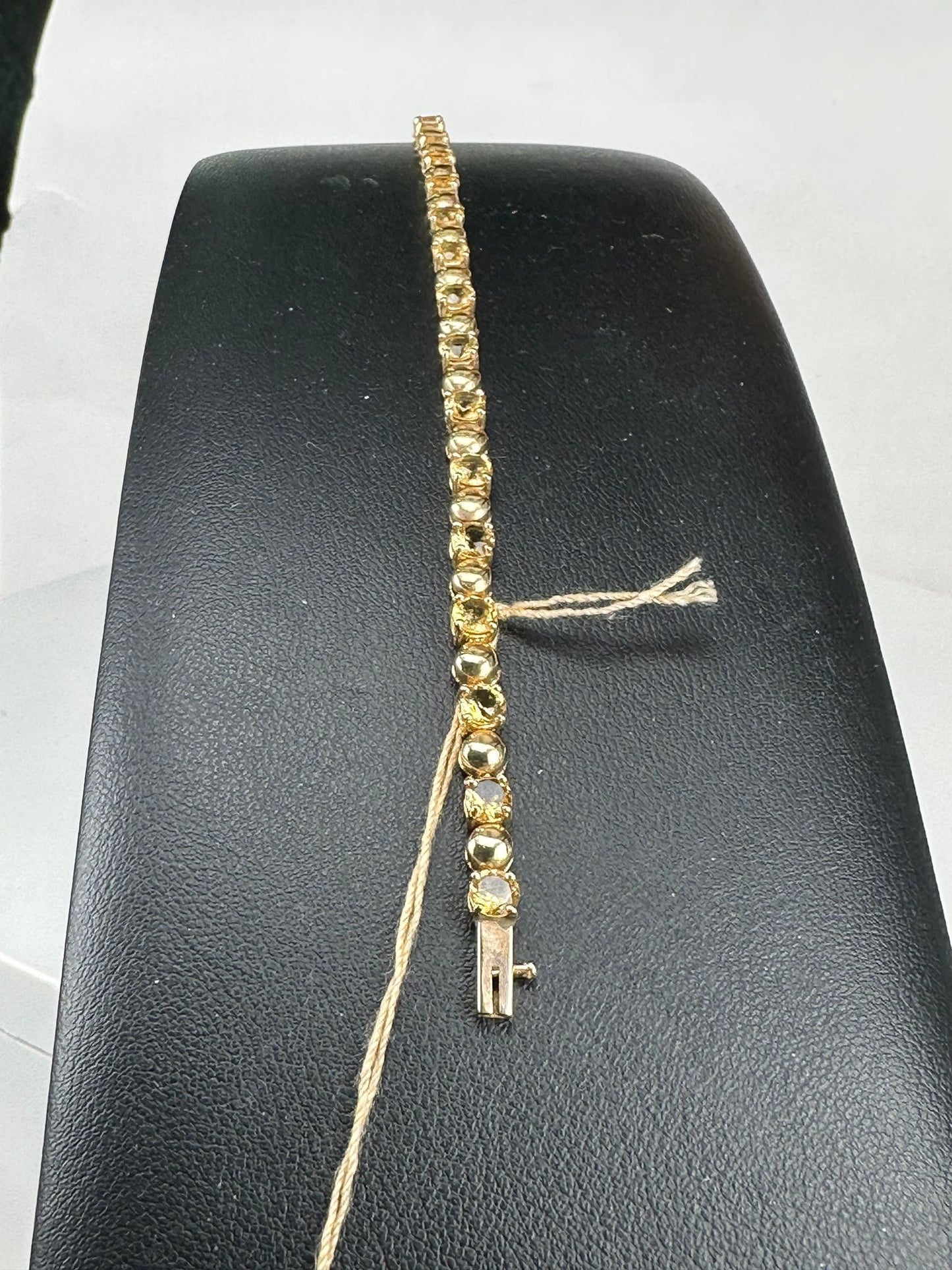 Yellow Gold Citrine Bracelet