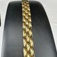 Yellow Gold Tri-Link Bracelet