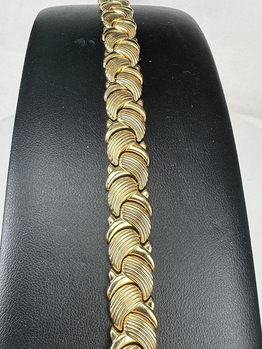 Yellow Gold Fancy Link Bracelet