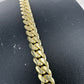 Yellow Gold Men's Cuban Link Bracelet