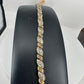 Yellow Gold Diamond Baguette/Round Bracelet