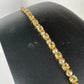 Yellow Gold Citrine Bracelet
