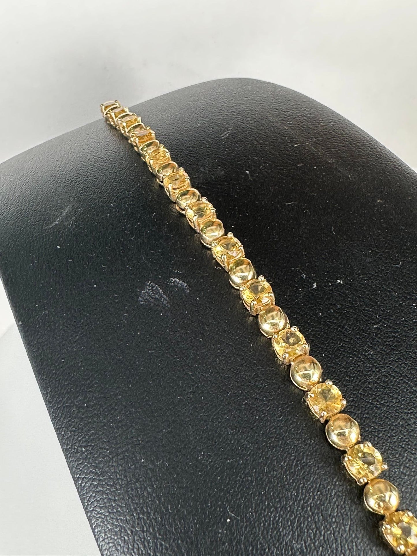 Yellow Gold Citrine Bracelet