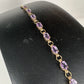 Yellow Gold Amethyst Bracelet