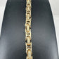 Yellow Gold Men's Fancy Link Bracelet