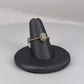 Yellow Gold Cluster Diamond Ring