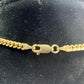 22" Yellow Gold Solid Cuban Link Chain