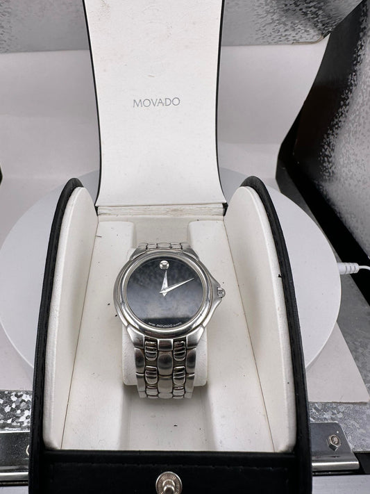Movado Stainless Steel Mens Watch