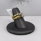 Yellow Gold Engagement Ring Set
